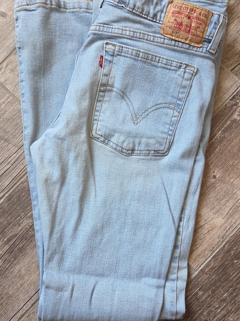 Levi's Light Blue Superlow Stretch Jeans